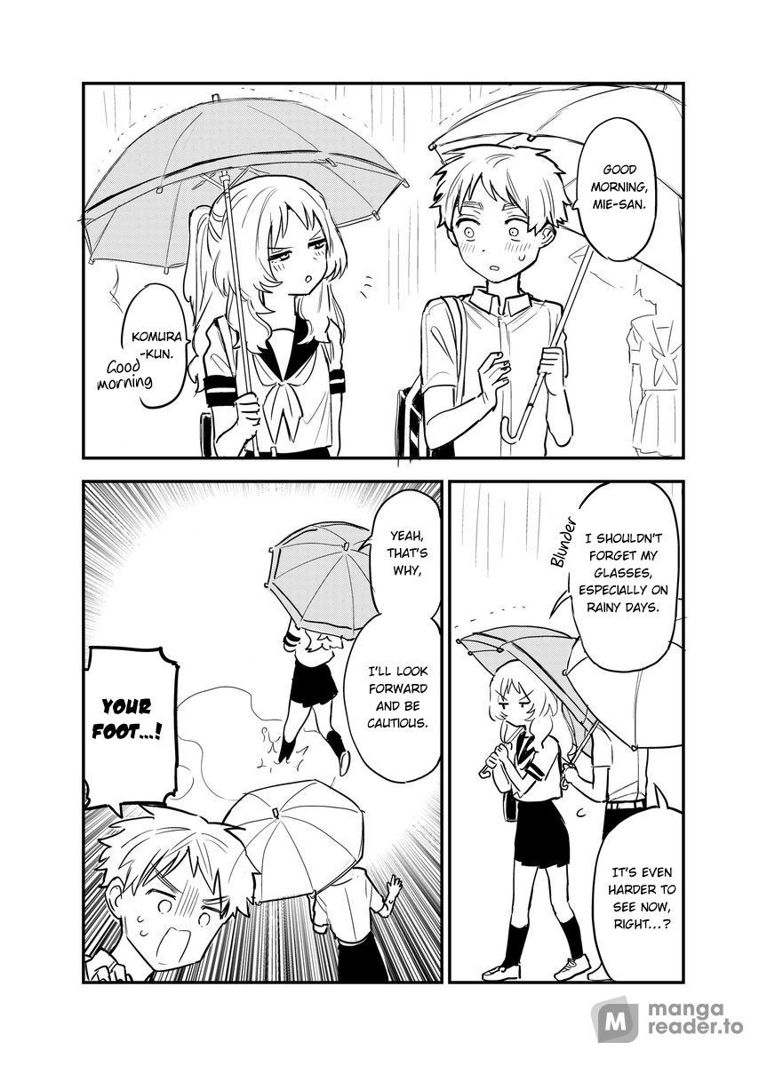 Suki na Ko ga Megane wo Wasureta, Chapter 45 image 1